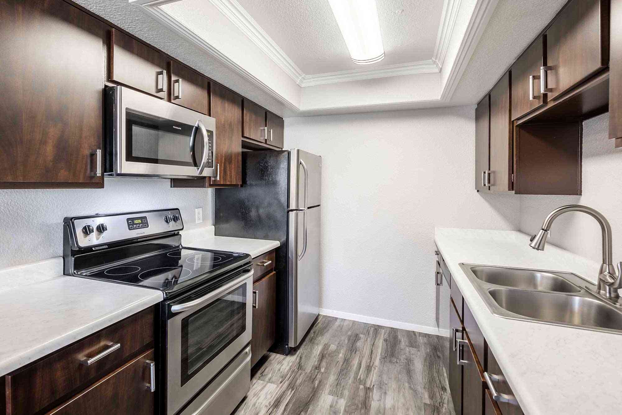 fifty101 apartment kitchen