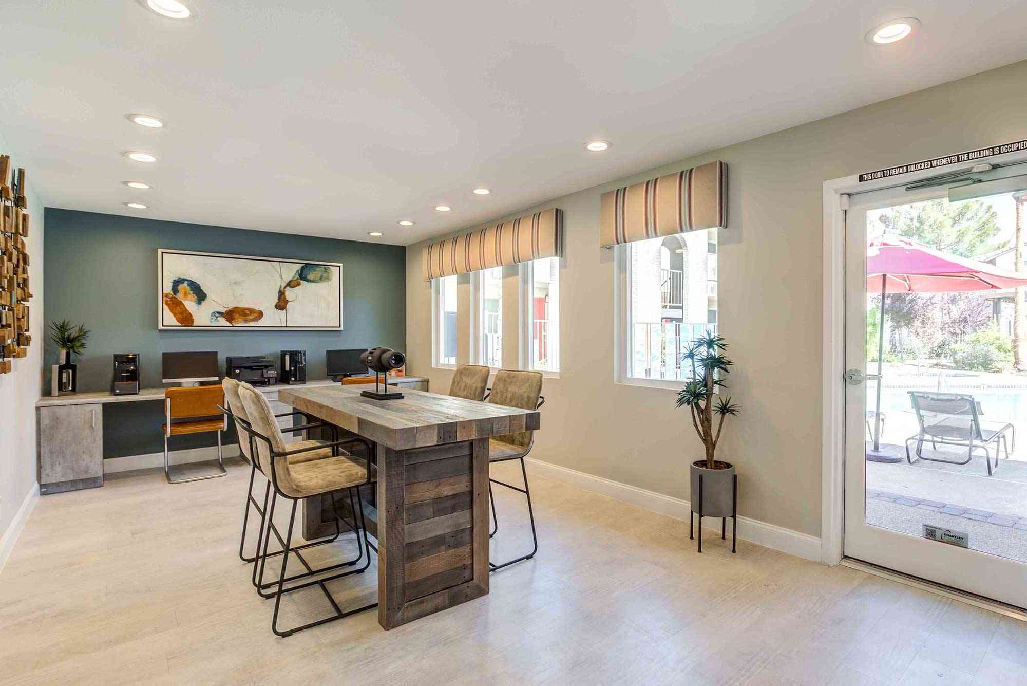 fifty101 apartments business center